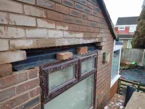 Replacing lintels